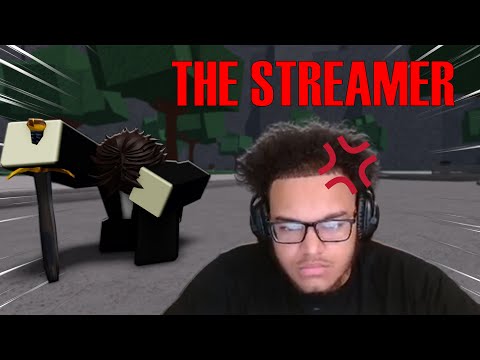 I fought A STREAMER In The Strongest Battlegrounds.. #tsb