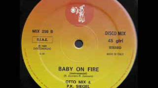 Ottomix & P.K. Siegel - "Baby On Fire (Instrumental)" (1985)