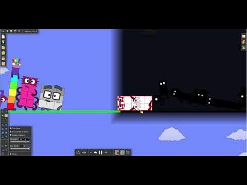 Numberblocks vs Darkblocks Battle 3 (No Sound)