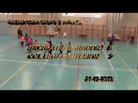 2013-12-21 INFANTIL   RECREATIU  8 - 2 COL.LEGI MONTESION