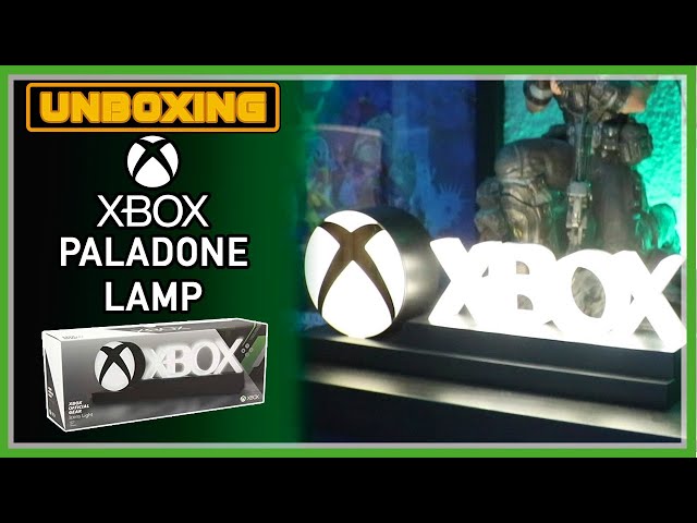 Vídeo relacionado con Paladone Lámpara de líquido con purpurina Xbox con iconos de controlador flotantes - Mercancía oficial de Microsoft, luz nocturna para sala de juegos y dormitorio