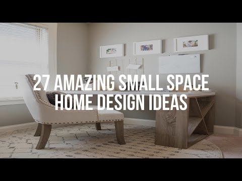 🔴 27 Amazing SMALL SPACE HOME DESIGN Ideas