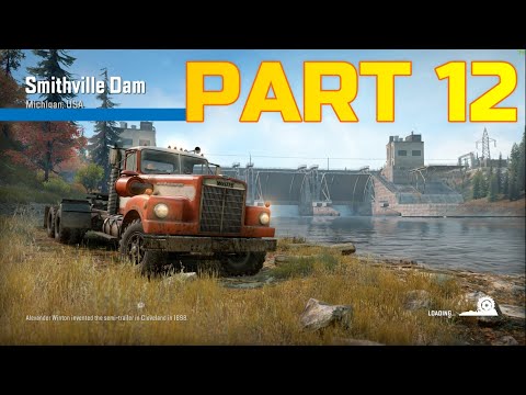 SnowRunner Gameplay - Part 12 - Smithville Dam [ 1440p 60FPS ]