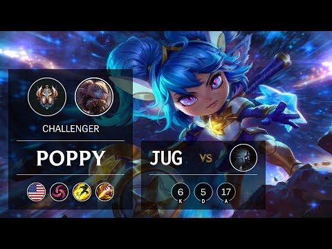 Poppy Jungle vs Kindred - NA Challenger Patch 10.2