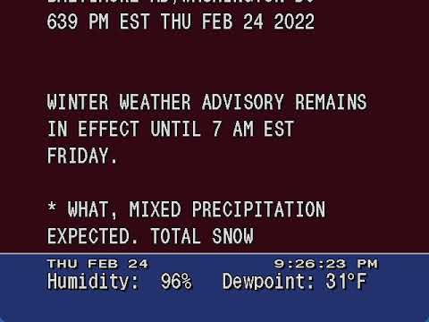 WS4000 simulator, Baltimore, 2/24/22 - Freezing rain