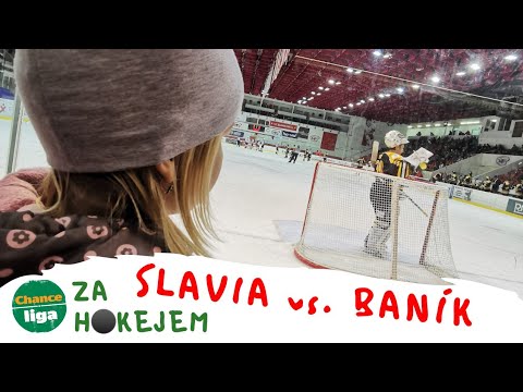 ● Za hokejem ● HC Slavia Praha vs. HC Baník Sokolov 4:0, Chance liga, ZS Eden