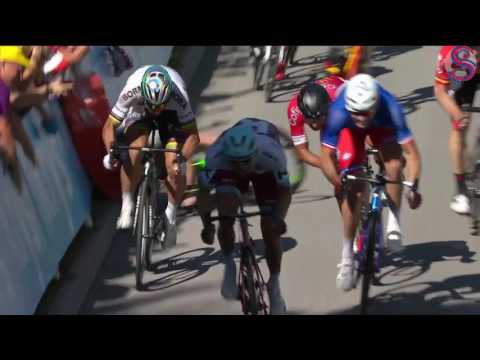 Tour de France: Peter Sagan kicked out of race over Cavendish crash