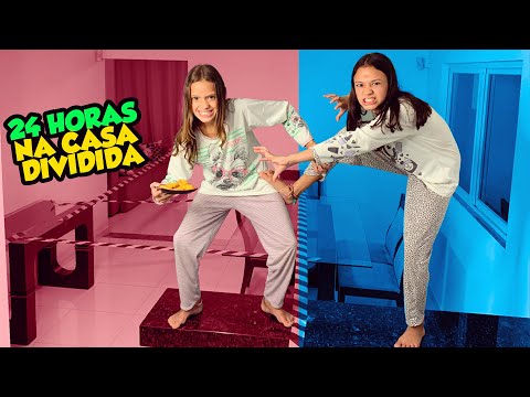 WE DIVIDED THE HOUSE IN THE MIDDLE - MILLENA AND MANU MAIA