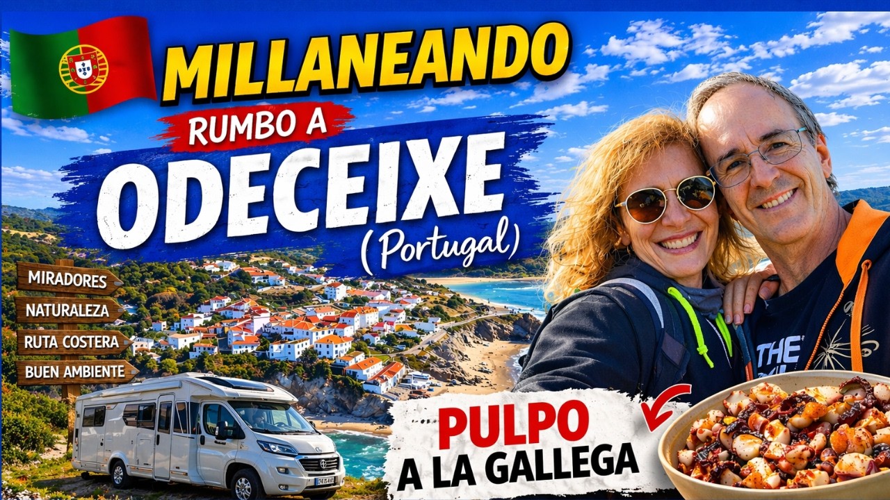 🇵🇹 ODECEIXE Y COSTA SALVAJE, playas brutales y pulpo en furgo | #14 Millaneando por Portugal 🚐