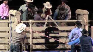 preview picture of video 'Abuse at 2013 Buckeye, AZ Rodeo'