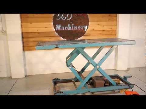 AMERICAN LIFT 3000 lb 3' X 7' LIFT TABLE