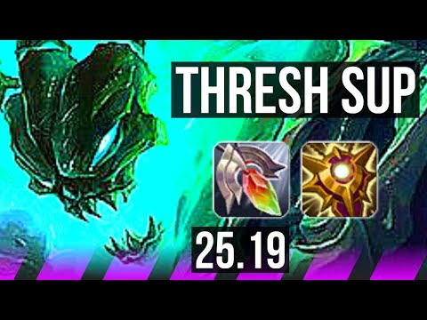 THRESH & Caitlyn vs BLITZCRANK & Tristana (SUP) | KR Master | 25.19
