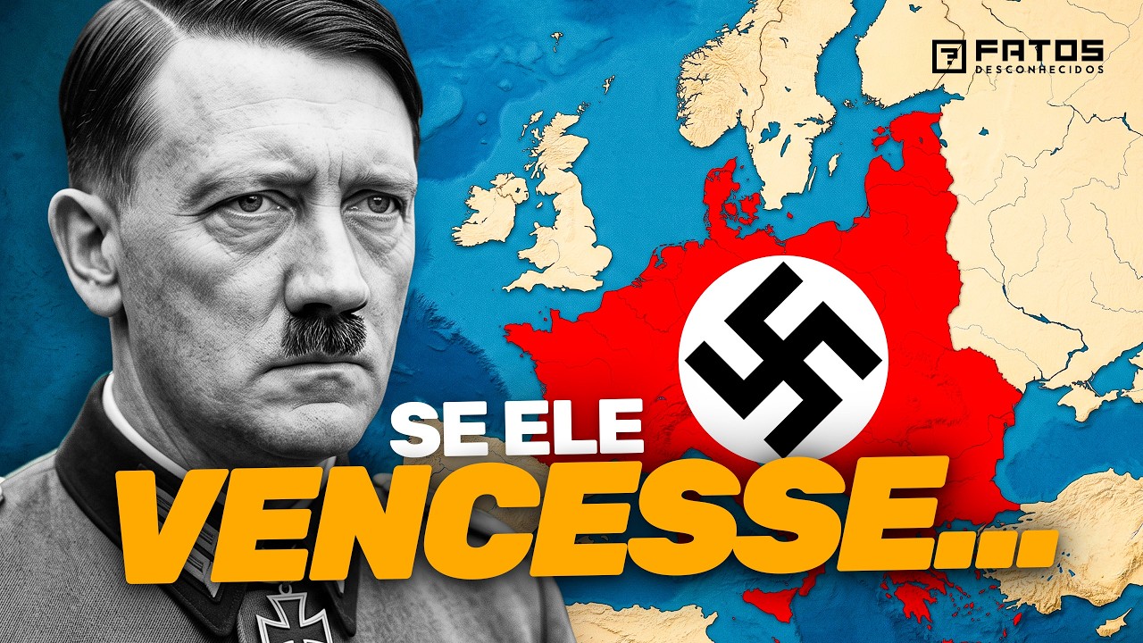 Esse era o MUNDO PERFEITO que HITLER planejou...