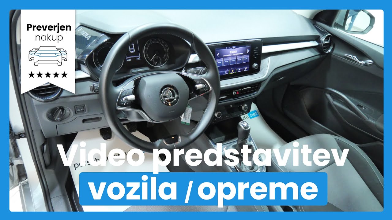 Škoda Fabia Ambition 1.0 TSI - LED - DAB - OGREVANI SEDEŽI