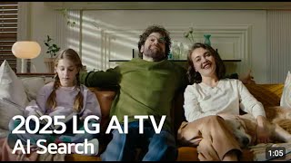 2025 LG AI TV l AI Search_LLM  Optimized for Every Me l LG