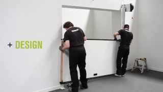 Installazione Nuova OVERLAP Silvelox la porta per garage senza guide a soffitto