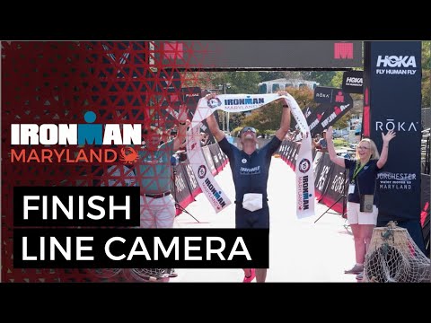Finish Line Camera | 2025 IRONMAN Maryland