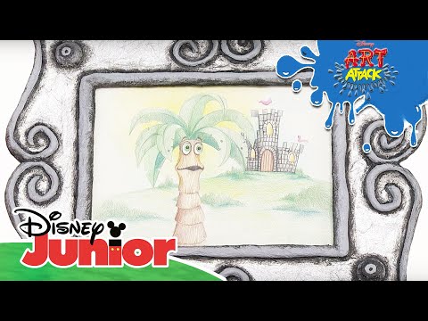🖼️ Art Attack Bastelclip #98: Bilderrahmen | Disney Junior