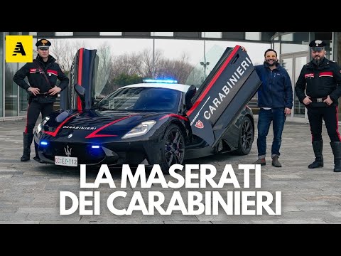 All the SECRETS of the Carabinieri's Maserati MCPURA (630 HP, 320 km/h)