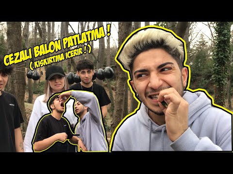 BOL CEZALI BALON PATLATMA CHALLENGE ! ( KIŞKIRTMA YEDİM )