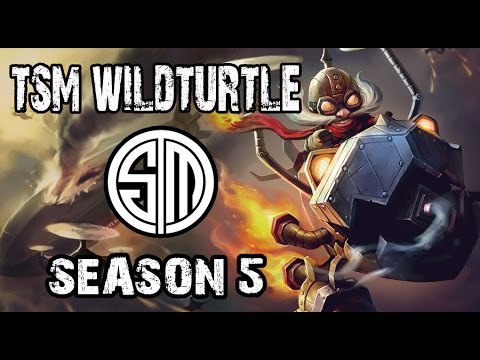 TSM WildTurtle Corki vs Vayne ADC Ranked Challenger NA