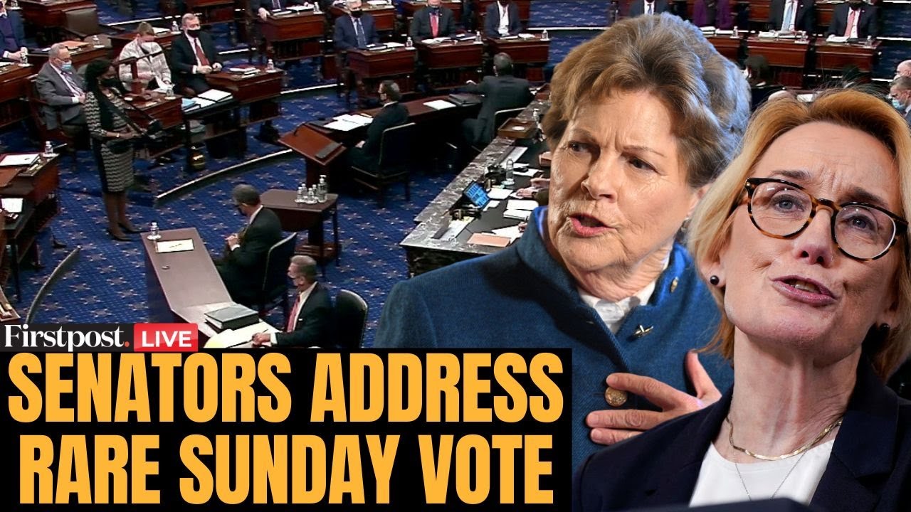 LIVE: US Lawmakers Shaheen, King & Hassan Address Media After Senate Funding Vote | N18G