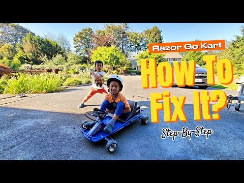 How To Test, Troubleshoot And Fix Razor Go Kart (Razor Ground Force/Drifter/Fury Model)