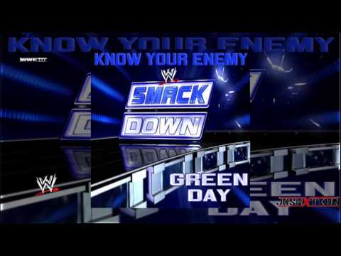 WWE: Know Your Enemy (SmackDown Theme Song 2010-2012) by Green Day + Custom Cover