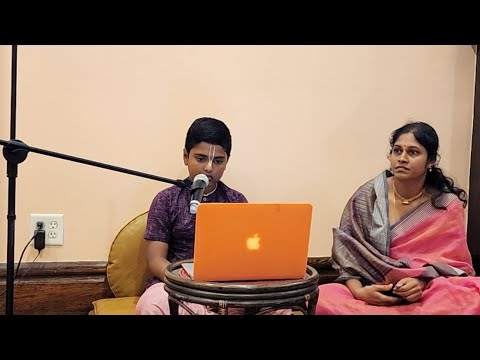 Sravanam Saturday - SB 1.18.18-20 - powee of Holy name & Vaisnava seva - by Bhakta Daivikram