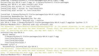 How To Install PIP Packet Manager on MacOS! | bash: pip: command not found Solution