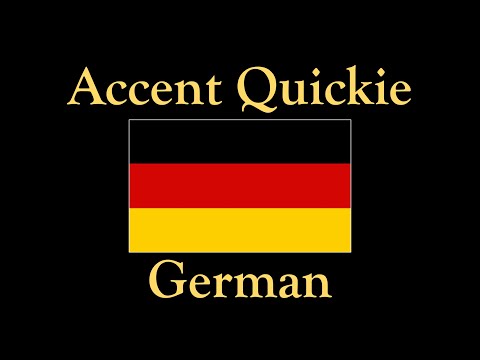 Accent Quickie - German