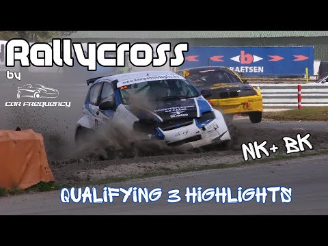 NK + BK Rallycross Round 1 2022 - Eurocircuit Valkenswaard - Qualifying 3 Highlights