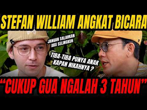 STEFAN WILLIAM TIBA-TIBA PUNYA ANAK!! KAPAN NIKAHNYA?? MARSHANDA SMART BANGET DISINI🫡(CURHAT BANG)