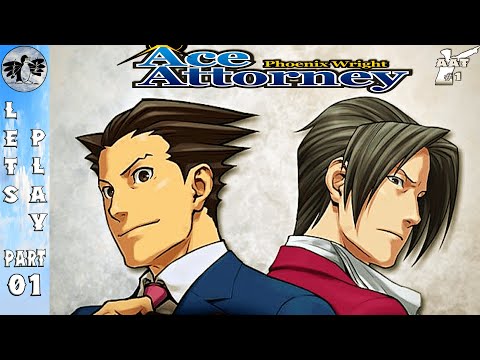 Let's Play Phoenix Wright Ace Attorney Part 1 [PS4] Ace Attorney Trilogy #1 (Blind)