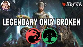 Legedarys Only COMBO Plays 30 Card Per Turn - MTG Historic