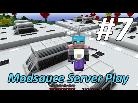 Hermitcraft Modsauce #7 - New base, compact machines, and Wither killings