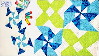 Flowering Quilt Along Block 4