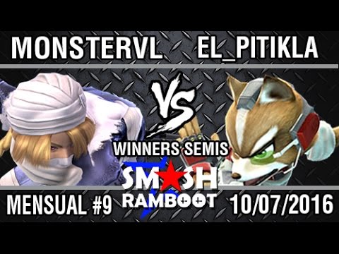 [SmashxRamboot #9] MVL (Sheik) Vs. El_Pitikla (Fox) Winners semis