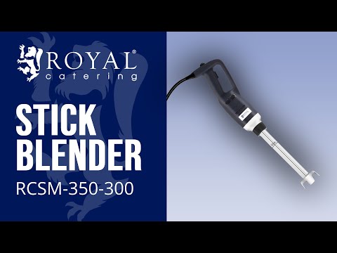 Produktvideo - Stavblender - 350 W - 300 mm - 18.000 omdr./min. 