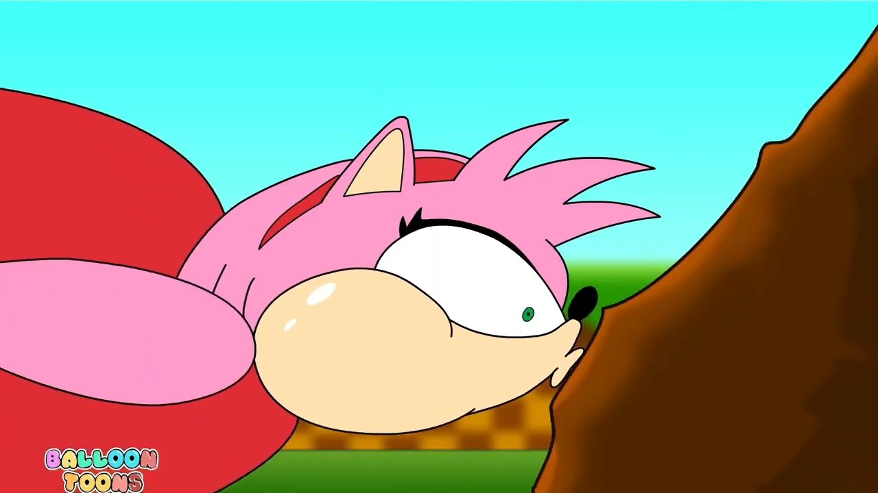 Amy Rose has a problem #balloontoons #animation #sonicthehedgehog