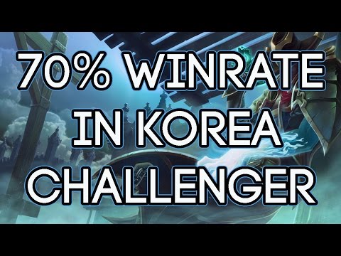 S6 Rank 1 Korea Apdo/Dopa's Best Solo Q Champions For S7 | 70% Winrate In Challenger!