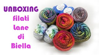 Unboxing filati Lane di Biella #yarn #unboxing