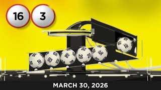 Maryland Lottery MultiMatch 03/30/2026