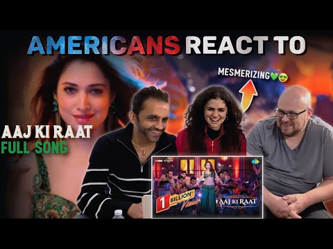 Aaj Ki Raat Full Song Reaction by New Yorkers | Stree 2 | Tamannaah Bhatia