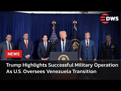 Explosive Conference: Trump On Running Venezuela Post-Maduro Raid | DWS News | AC1F