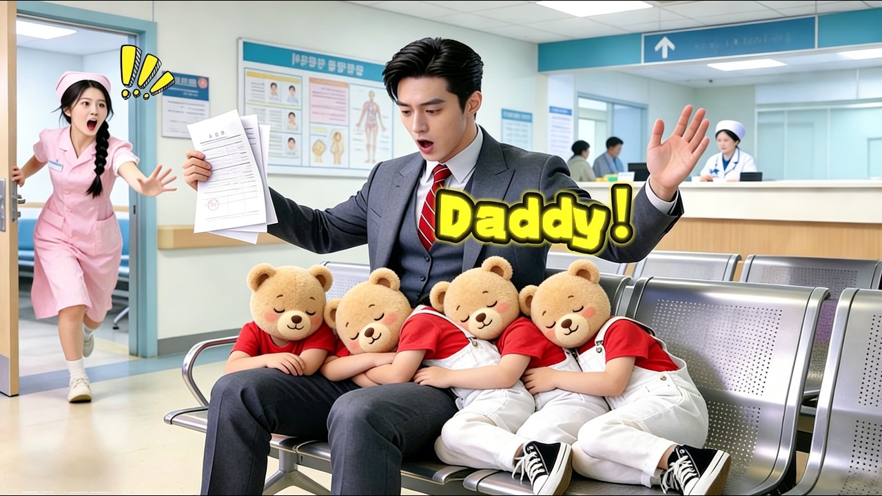 Doctor said: CEO sterile for life! Suddenly, 4 kids sleep on him, call him "Dad"!😮😮