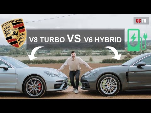 Porsche Panamera Turbo vs Porsche Panamera 4 E Hybrid - COMPARISON