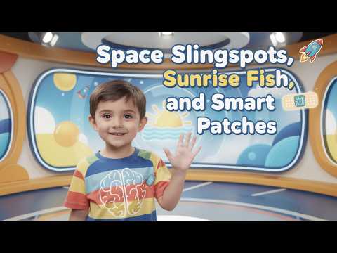 Space Slingshots, Sunrise Fish, and Smart Patches