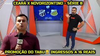 Globo Esporte CE - Promoção do Tabu: Ceará vende ingressos a R$ 16 reais para Jogo de sexta