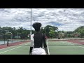 Ayonna Stuppard Tennis Recruiting Video Fall 21'
